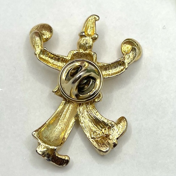 Vintage Signed JJ Clown Scatter Pin - Picture 3 of 4